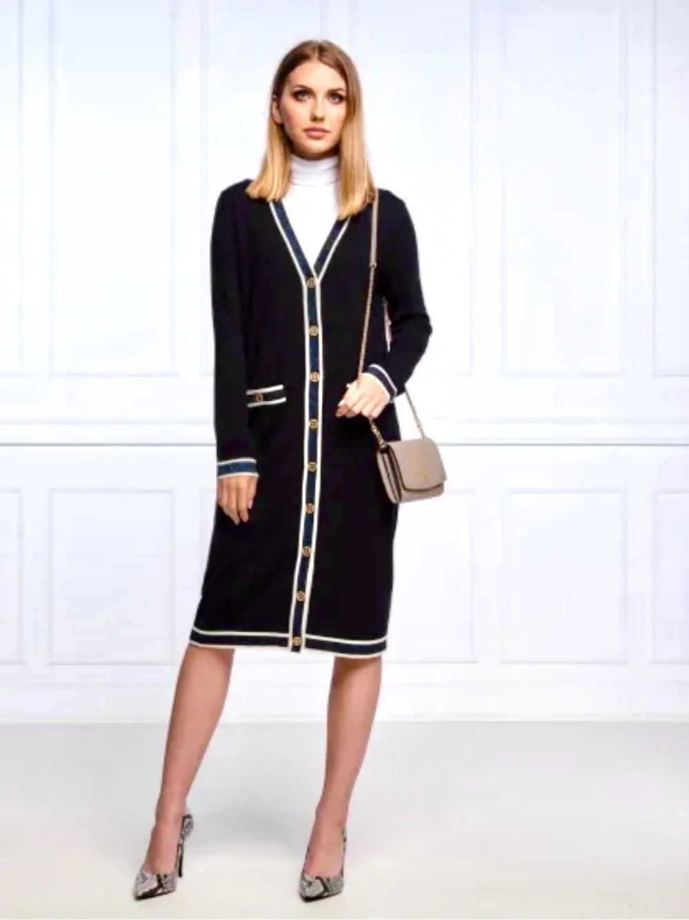 Tory Burch Madeline Long Cardigan